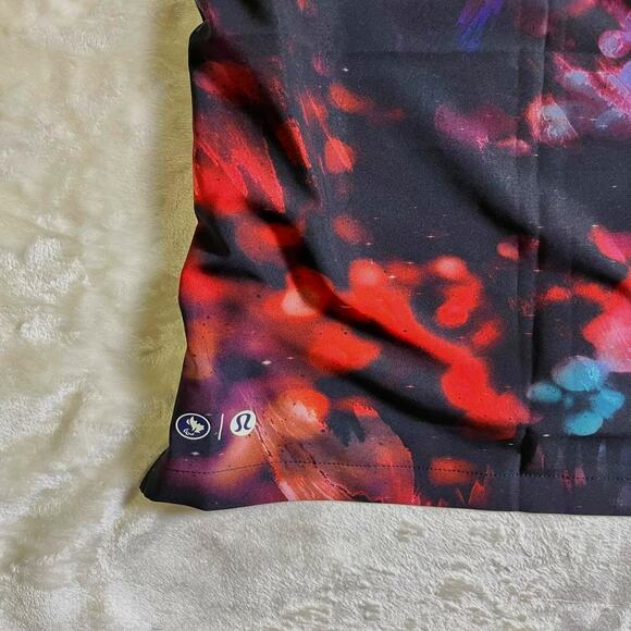 Lululemon Team Canada Button Up Shirt Men's M Black Ethereal Orbs Space Dust Oui - Picture 7 of 10